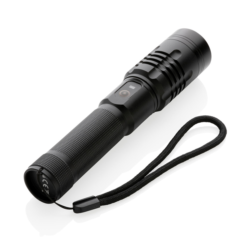 Gear X USB oplaadbare zaklamp