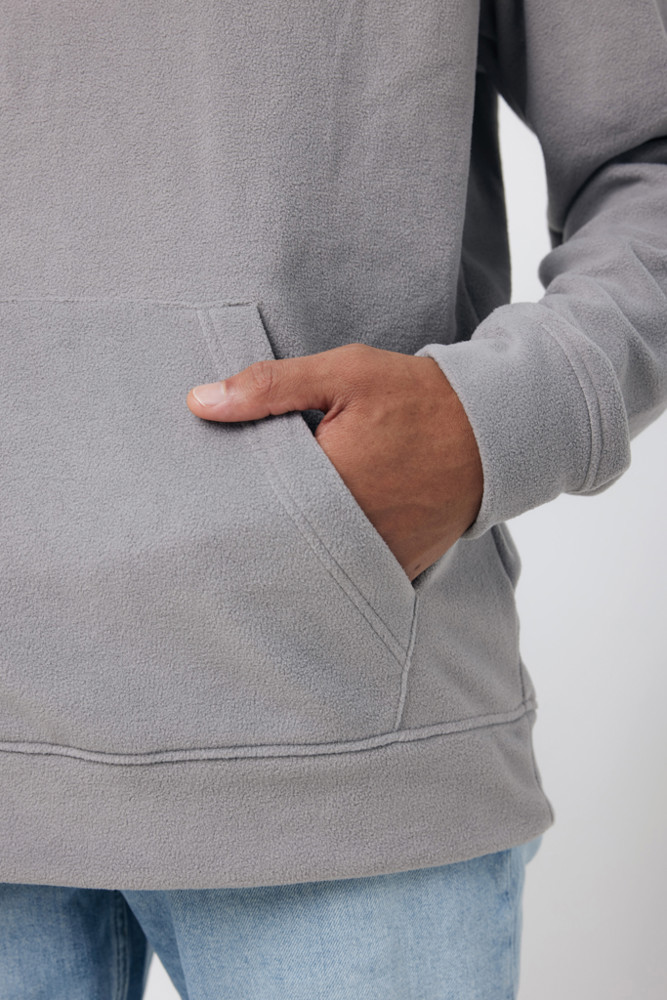 IQONIQ Trivor gerecycled polyester fleece hoodie