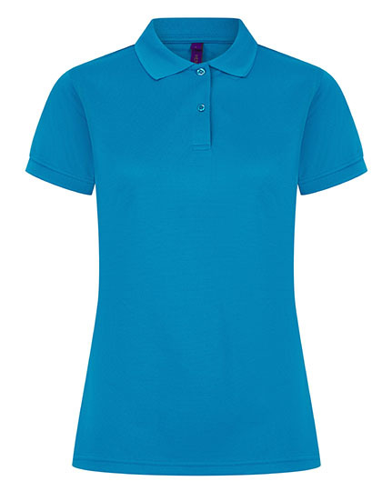 Henbury - Ladies´ Coolplus® Wicking Polo Shirt - Sapphire Blue