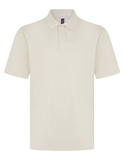 Henbury - Men´s Coolplus® Wicking Polo Shirt - Natural