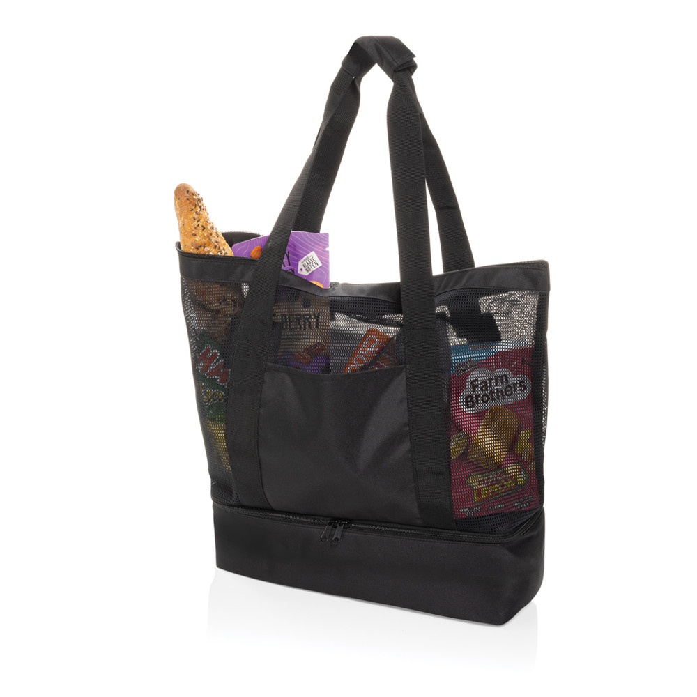 Iqlo Aware™ Rpet 2 in 1 koeltas - zwart (± PMS Black)