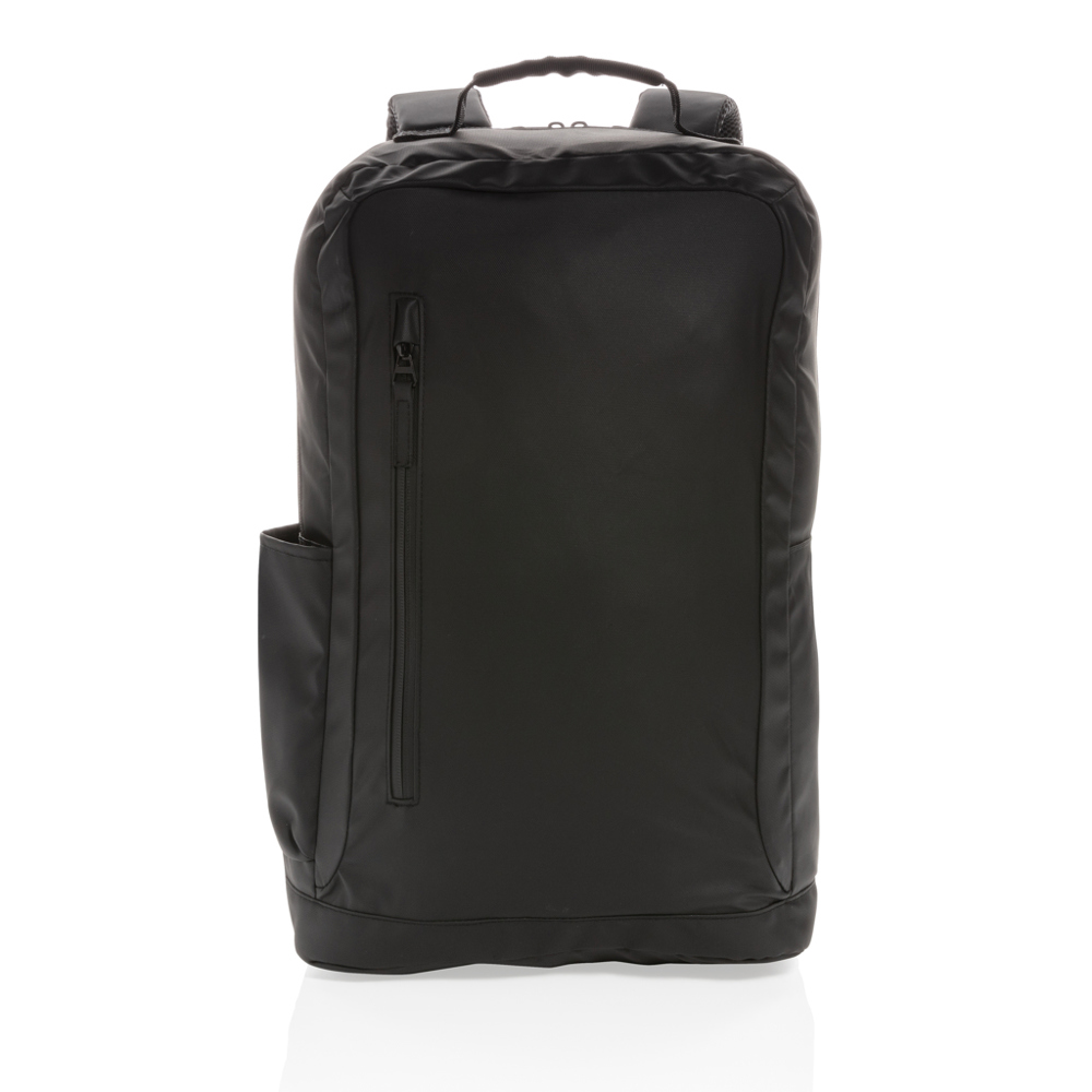 Fashion black PVC vrije 15.6" laptop rugtas