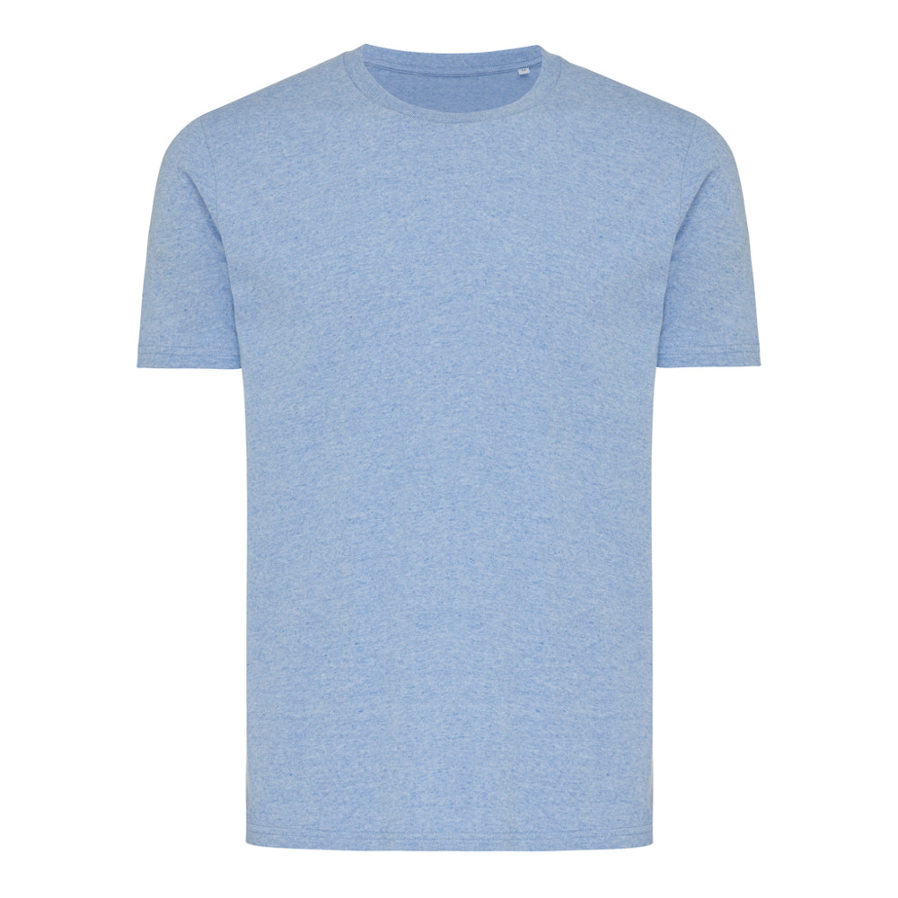 IQONIQ Brett gerecycled katoen t-shirt - light heather blue (± PMS light heather blue)