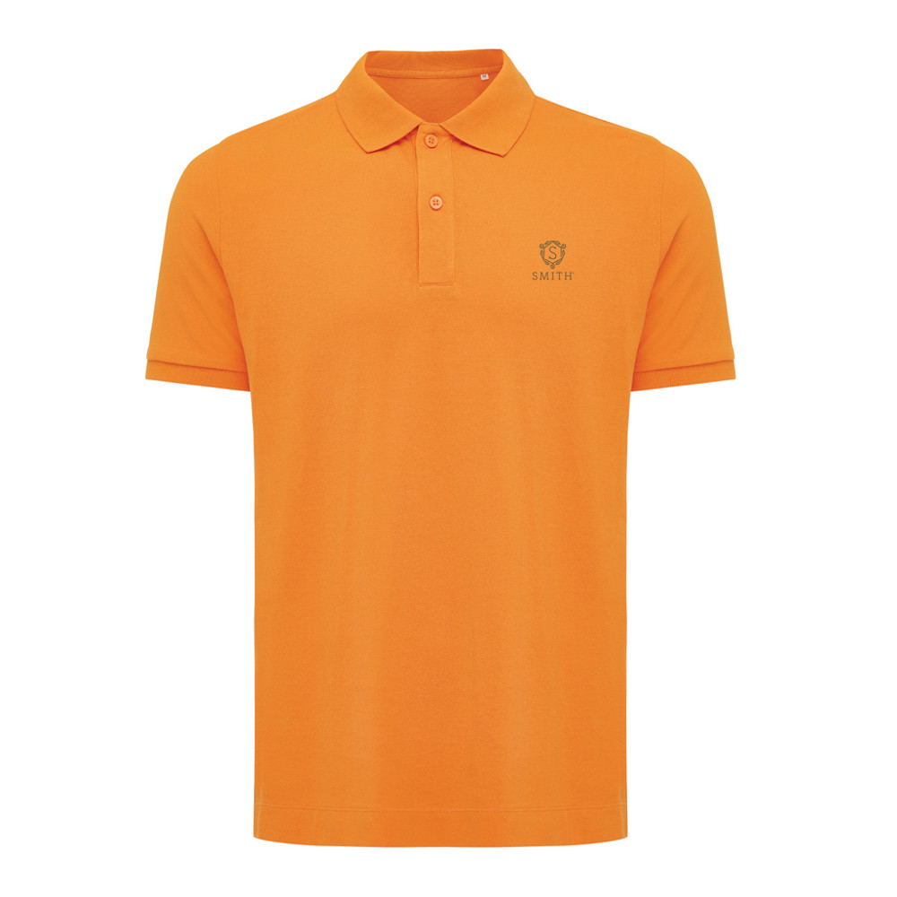 IQONIQ Yosemite gerecycled katoen pique polo