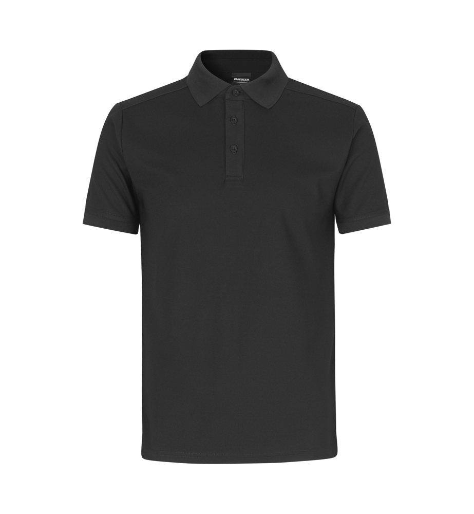 GEYSER poloshirt | functional - Zwart (C-900)