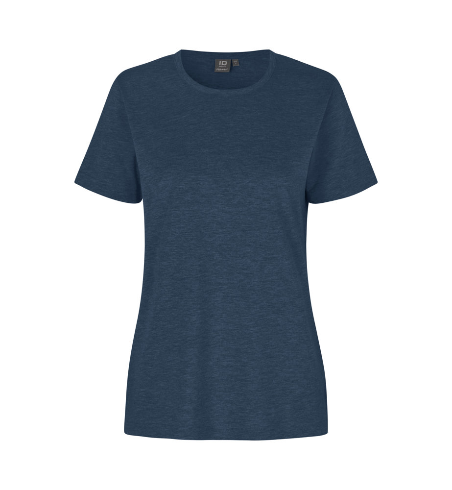 PRO Wear T-shirt | dames - Blauw gemêleerd (C-716)
