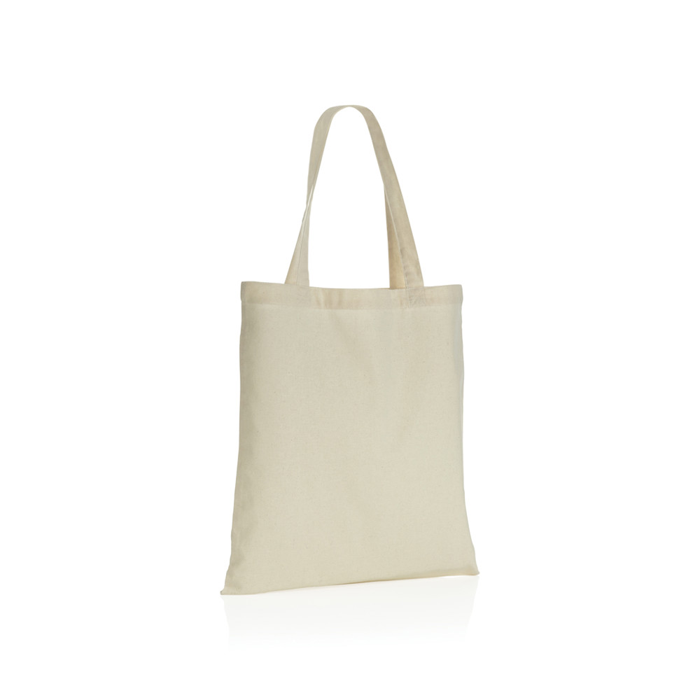 Impact AWARE™ gerecycled katoenen draagtas 145gsm - gebroken wit (± PMS Natural)