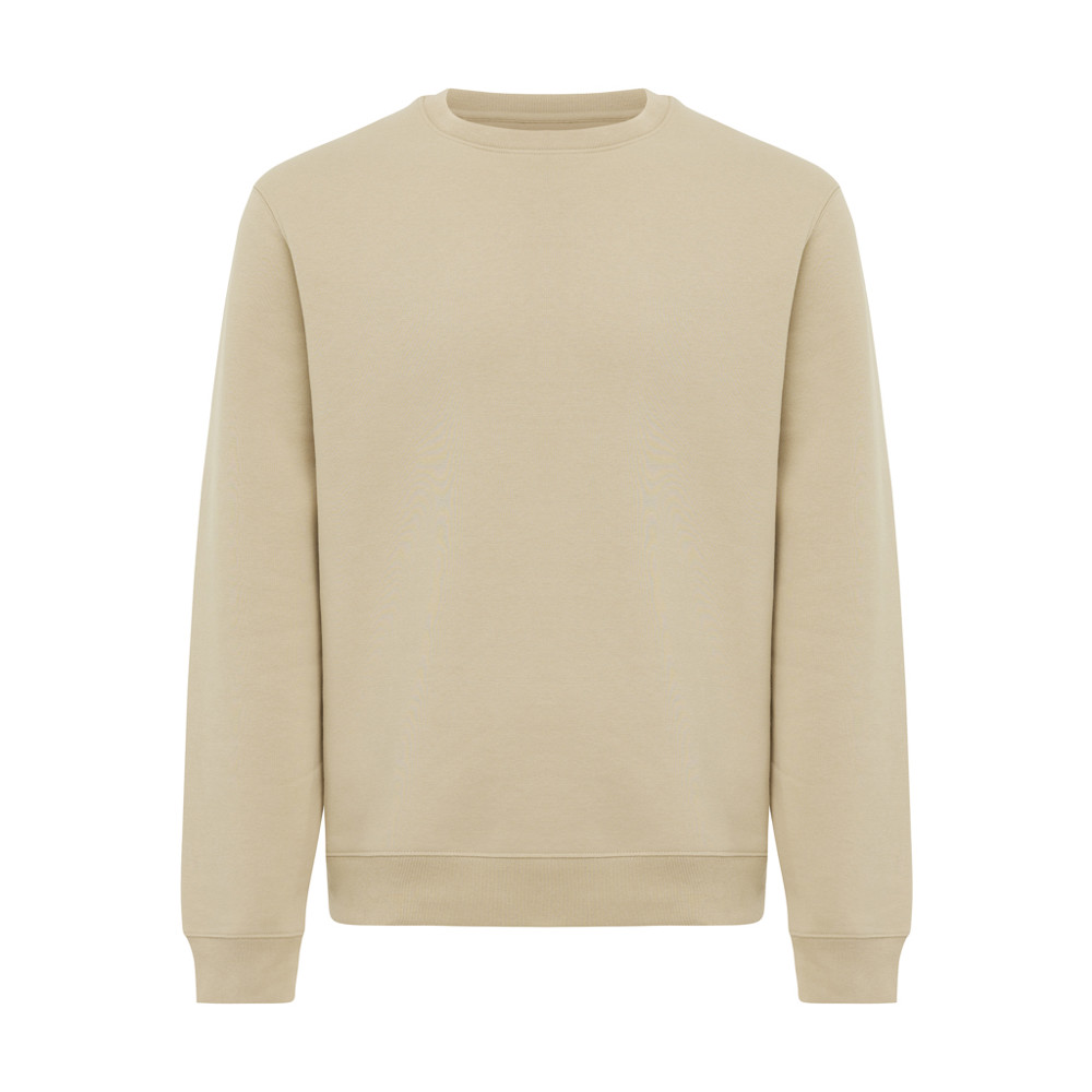IQONIQ Torla crew neck van gerecycled katoen - desert (± PMS 14-0708 TCX)
