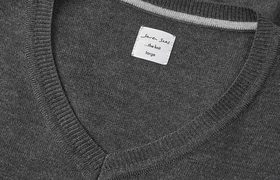 SEVEN SEAS The knit | v-neck