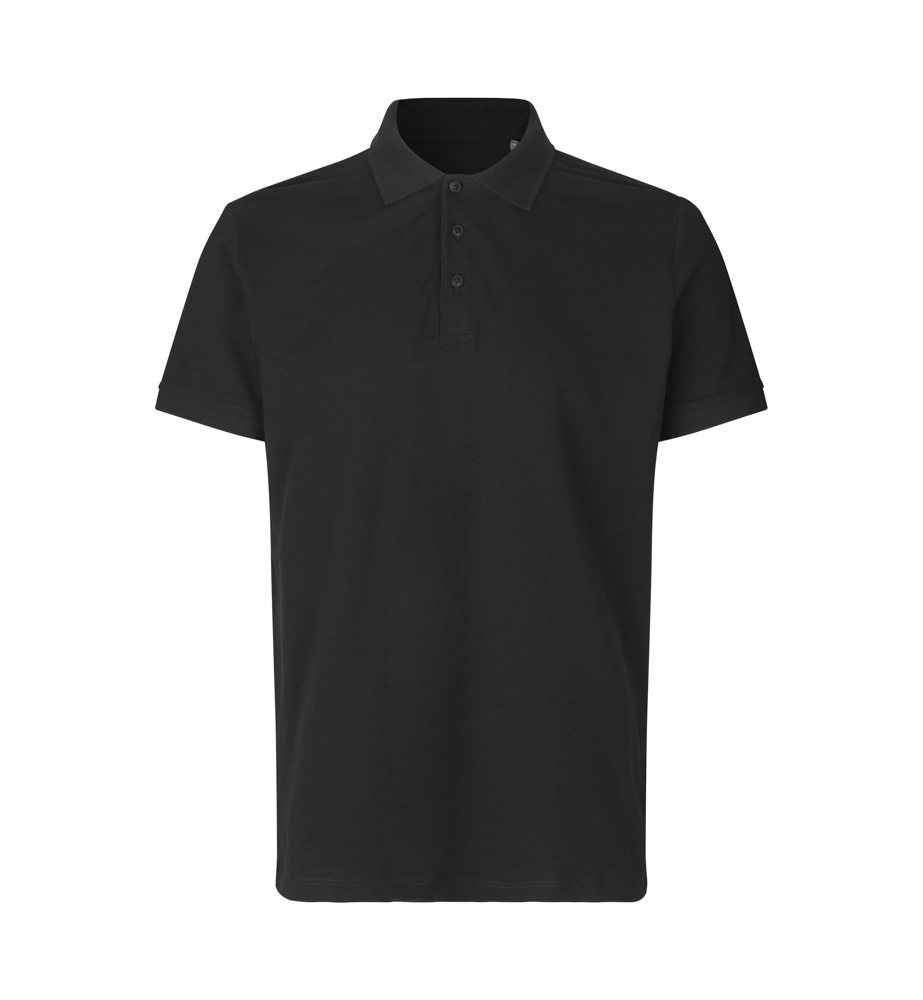 Poloshirt | biologisch katoen - Zwart (C-900)