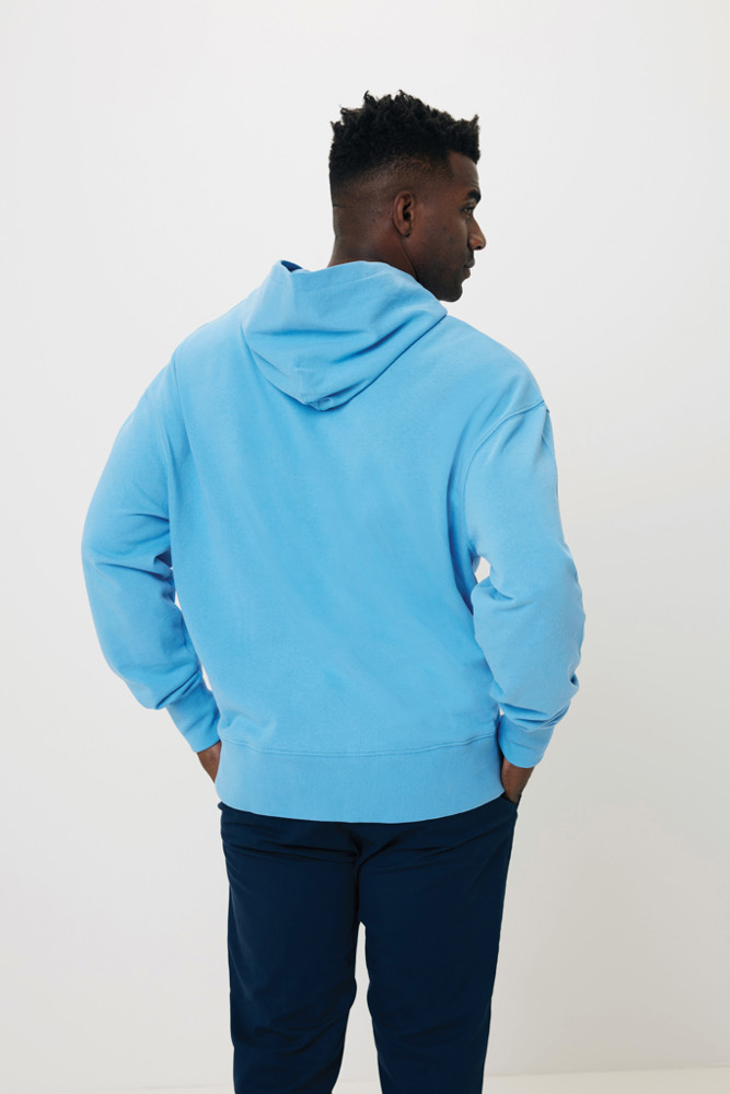 IQONIQ Yoho gerecycled katoen relaxed hoodie