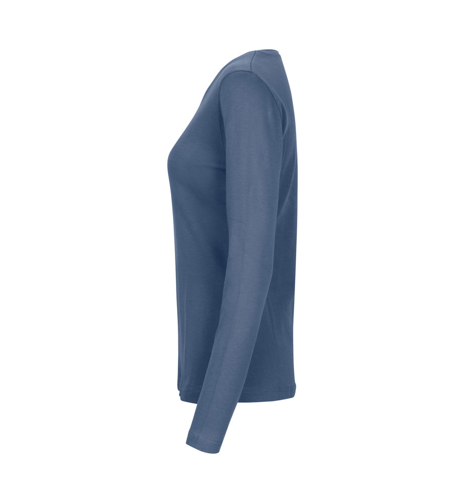 Interlock T-shirt | lange mouw | dames