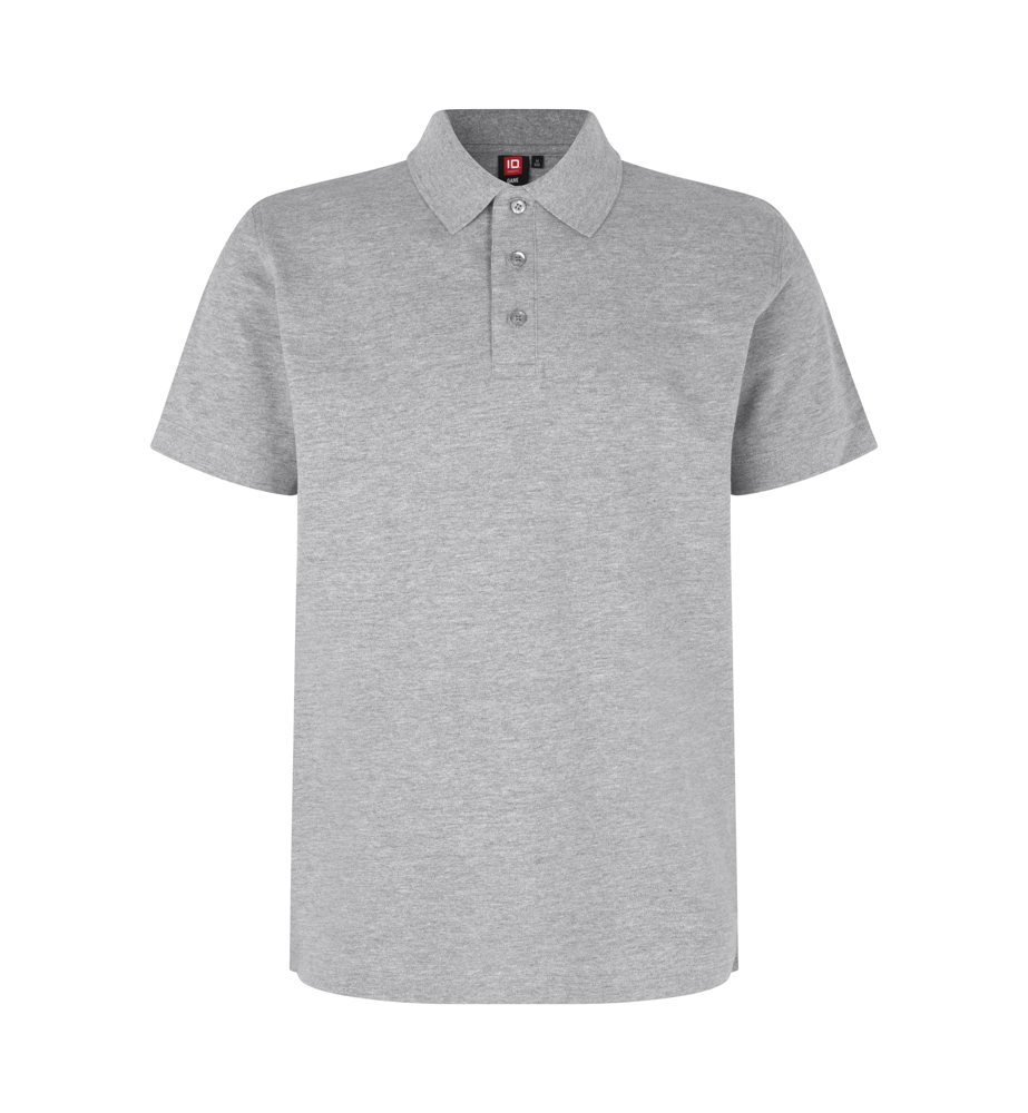 Poloshirt | stretch - Grijs gemêleerd (C-210)