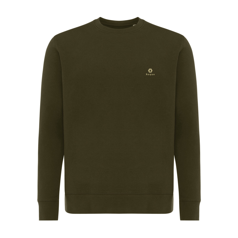 IQONIQ Etosha lichtgewicht gerecycled katoen sweater