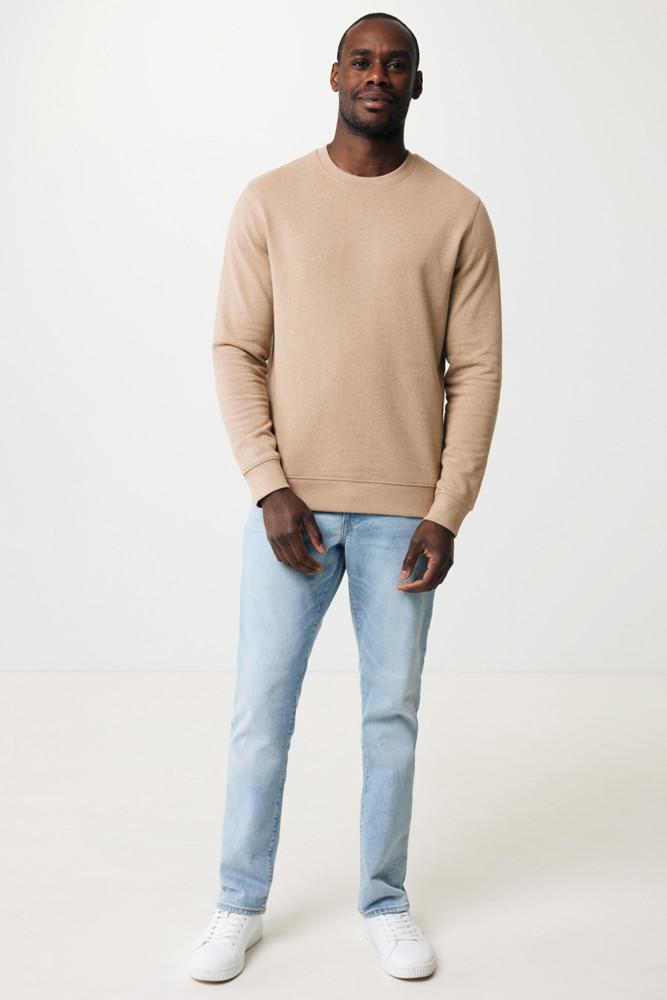 IQONIQ Denali gerecycled katoen sweater ongeverfd