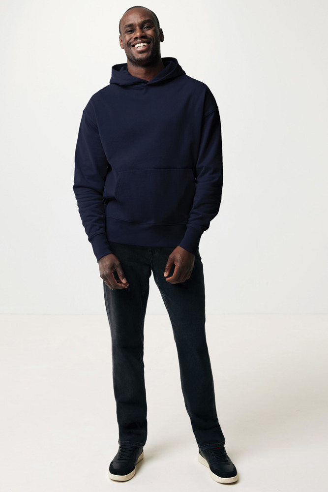 IQONIQ Yoho gerecycled katoen relaxed hoodie