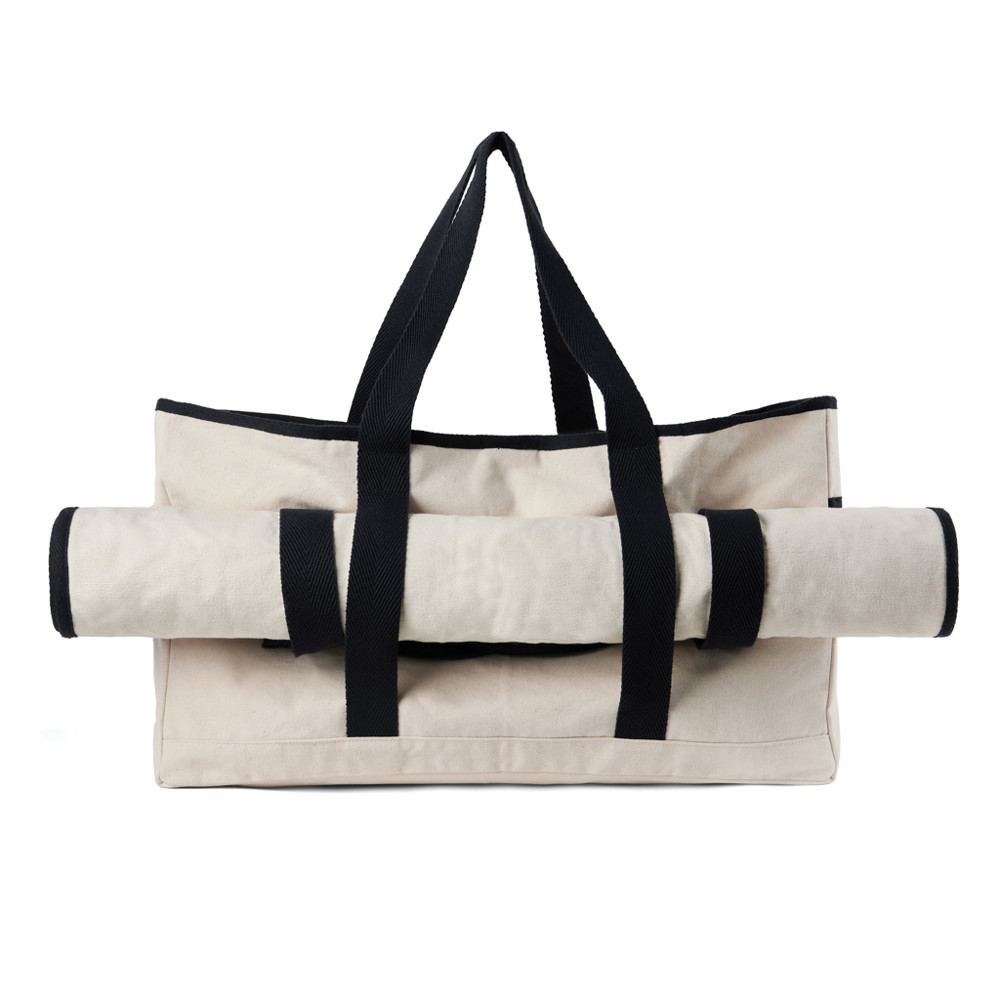 VINGA Volonne AWARE™ recycled canvas strandtas