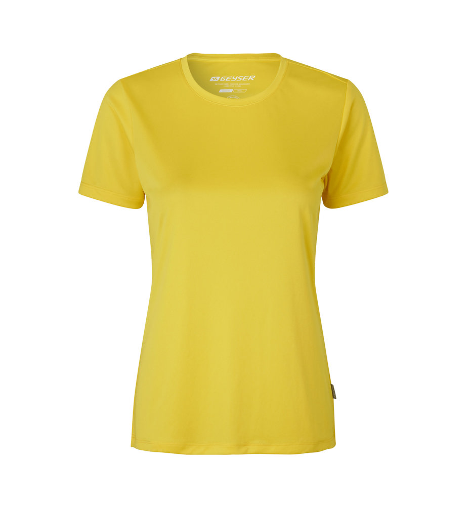 GEYSER T-shirt | essential | dames - Geel (C-370)