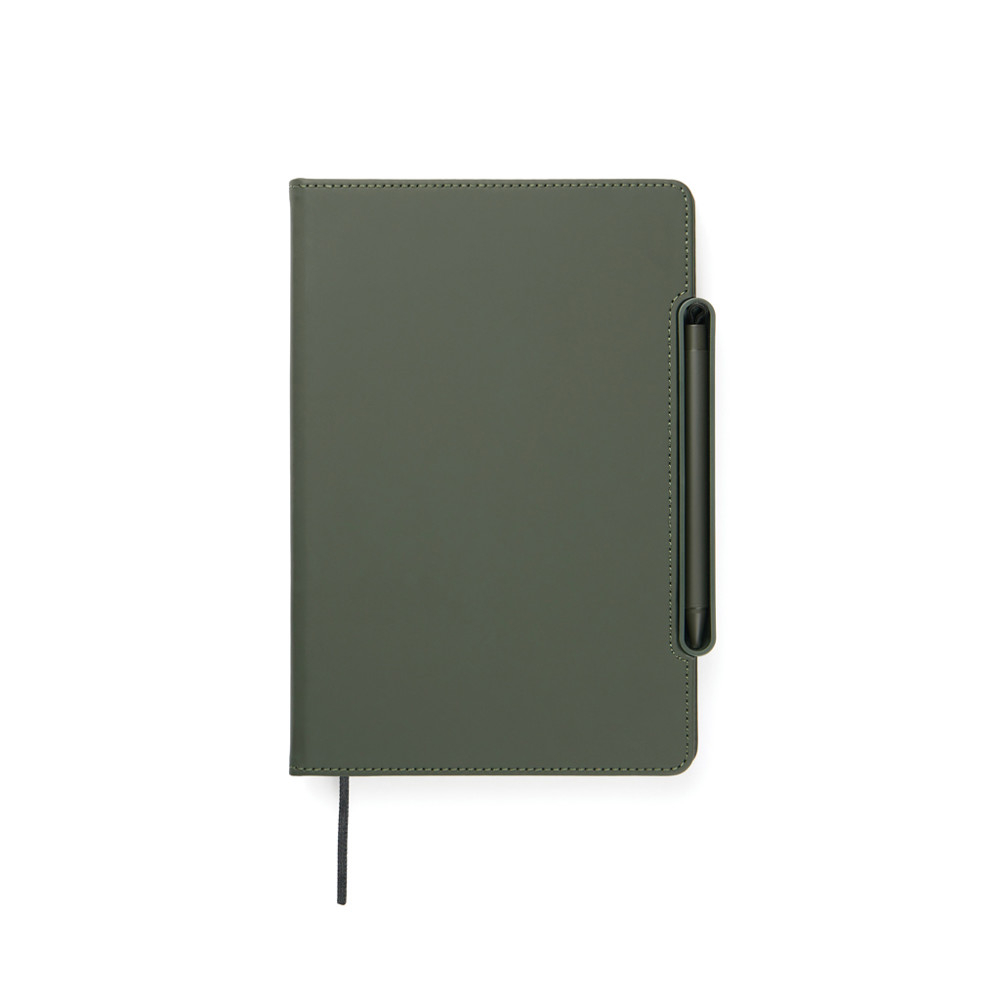 VINGA Baltimore RCS 4-in-1 Hervulbaar Notitieboek - groen (± PMS 19-0414 TPG)