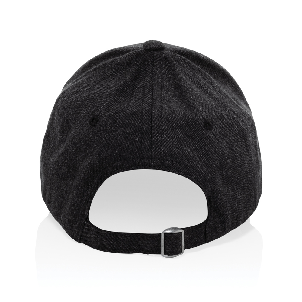 Milo AWARE™ recycled heather 6 paneel cap 200gr