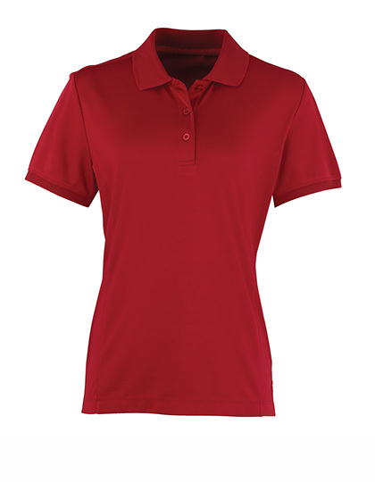 Premier Workwear - Women´s Coolchecker® Piqué Polo - Burgundy (ca. Pantone 216C)