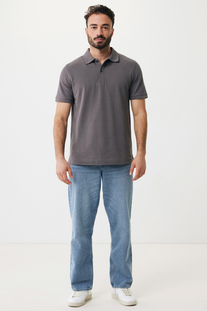IQONIQ Yosemite gerecycled katoen pique polo
