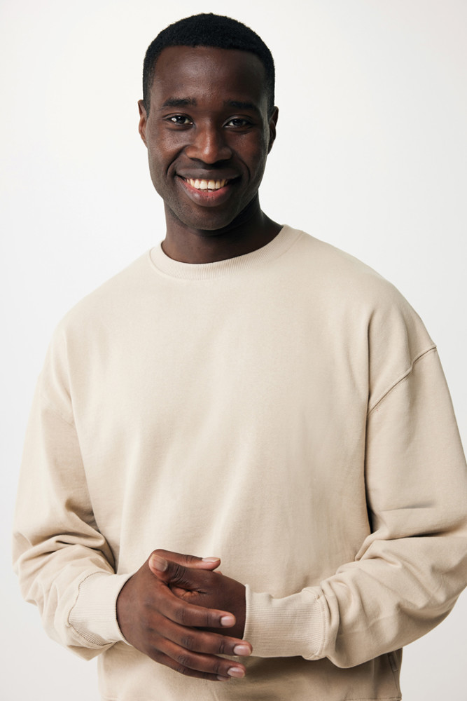 IQONIQ Kruger gerecycled katoen relaxed sweater