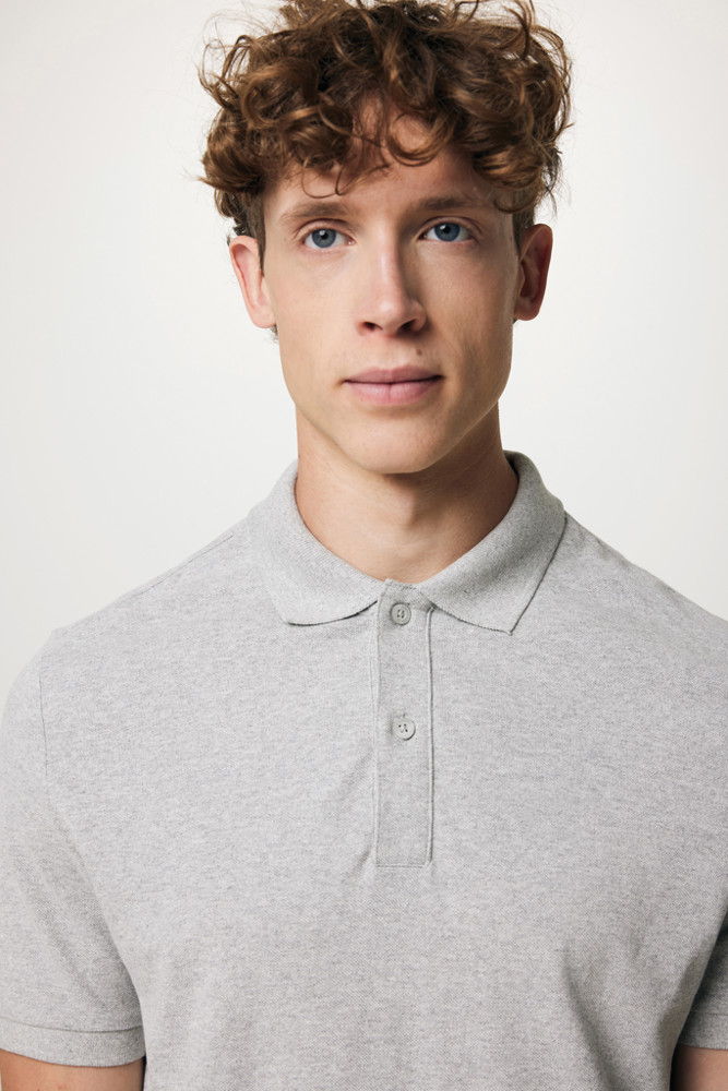 IQONIQ Yosemite gerecycled katoen pique polo