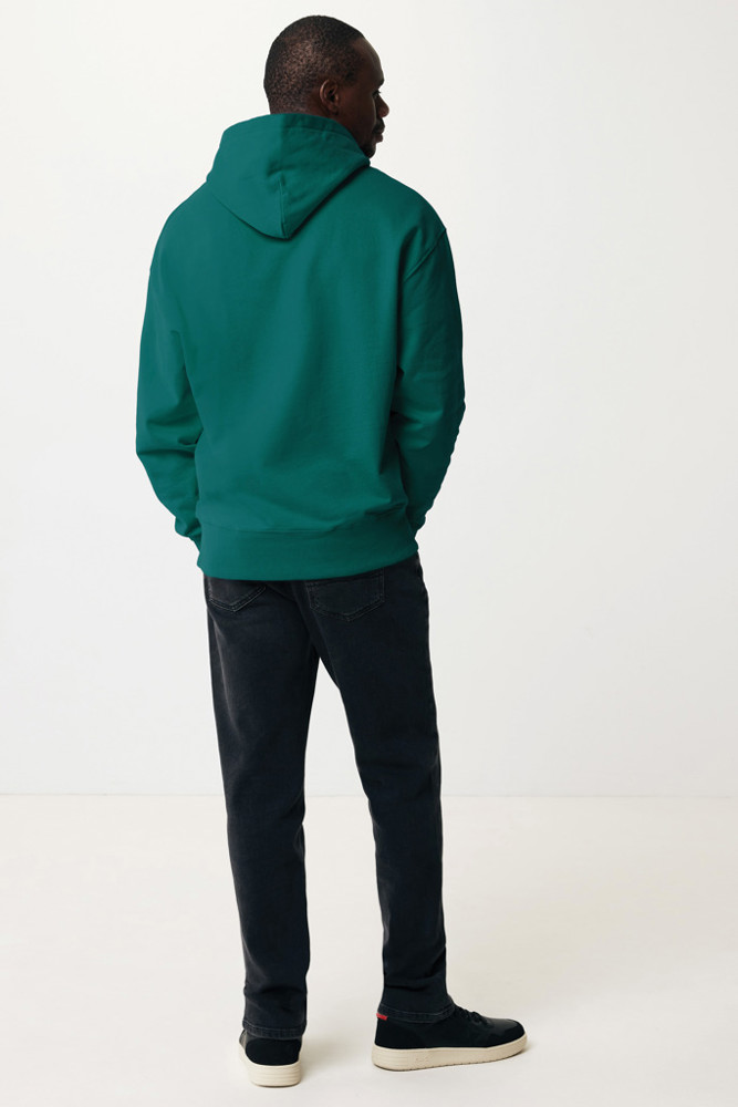 IQONIQ Yoho gerecycled katoen relaxed hoodie