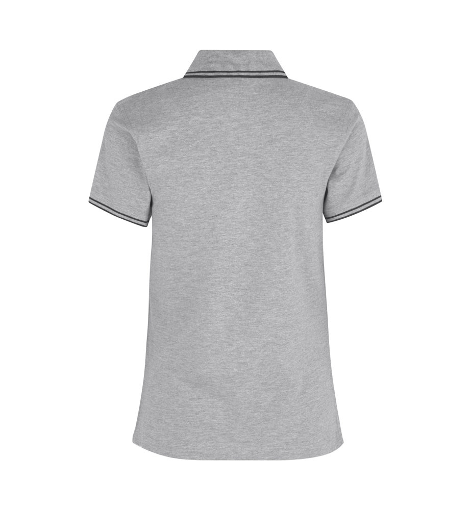 Contrast poloshirt | stretch | dames