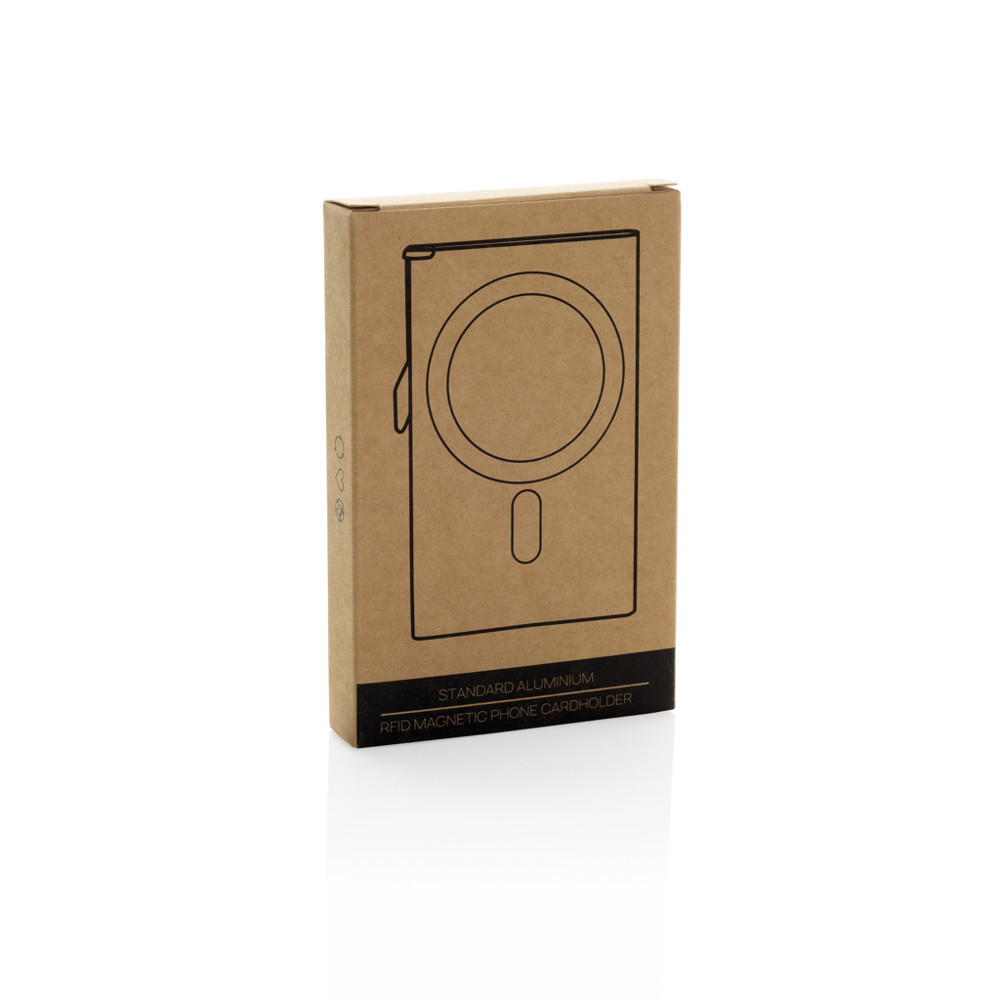 Standard aluminium RFID magnetic telefoon kaarthouder