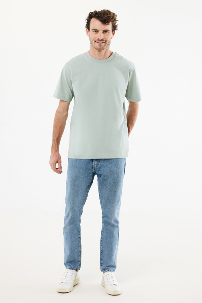IQONIQ Nikko heavyweight gerecycled katoen t-shirt