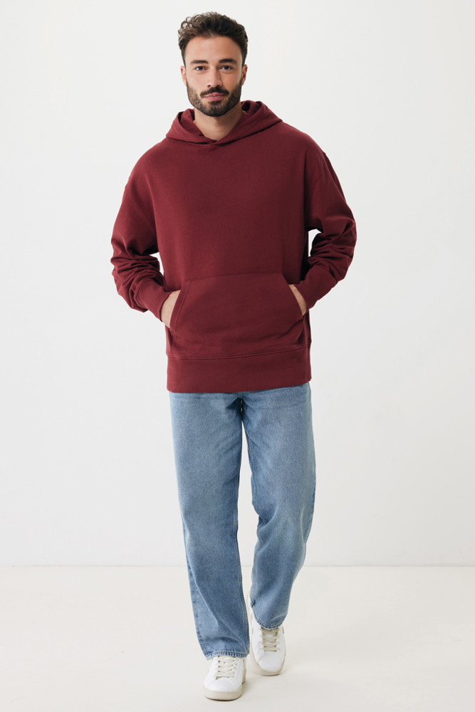 IQONIQ Yoho gerecycled katoen relaxed hoodie