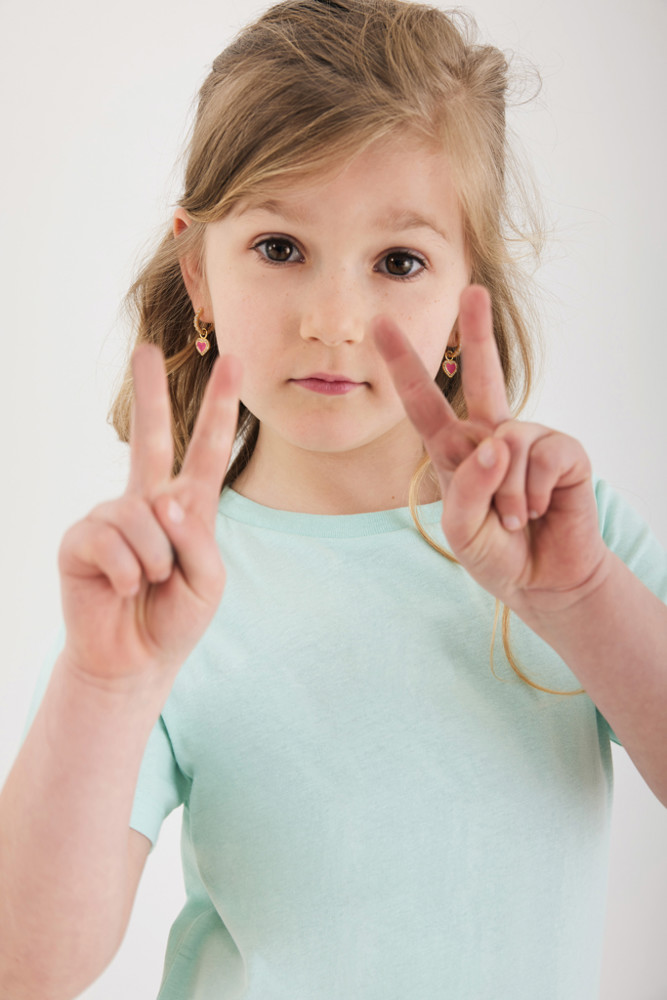 IQONIQ Koli kids lichtgewicht gerecycled katoen t-shirt