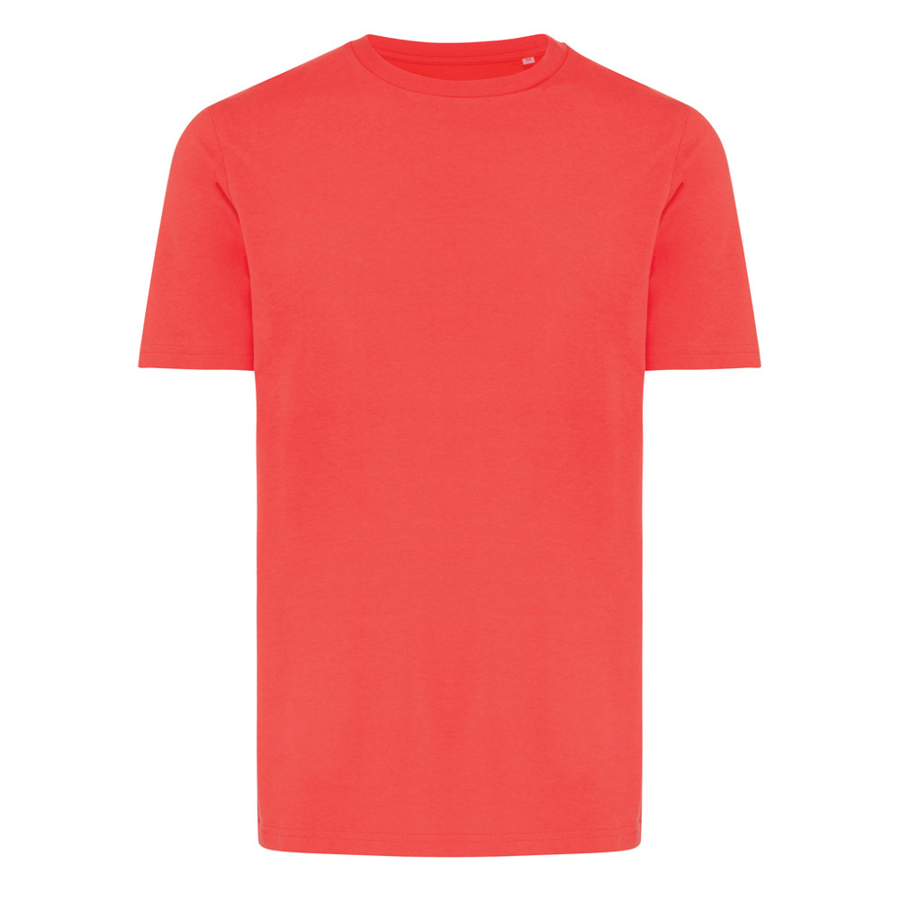 IQONIQ Brett gerecycled katoen t-shirt - luscious red (± PMS 17-1663TCX)