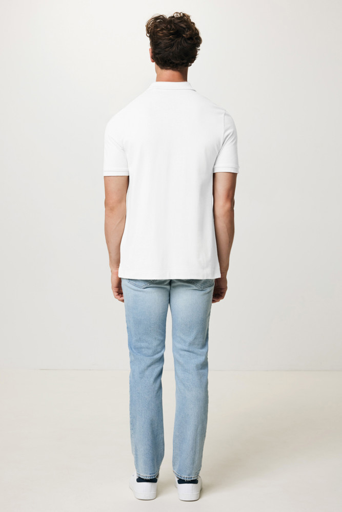 IQONIQ Yosemite gerecycled katoen pique polo