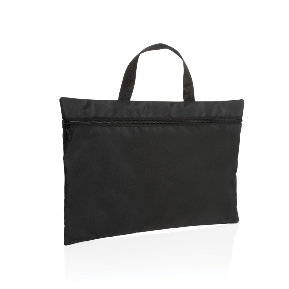 Impact AWARE™ lichtgewicht documententas - zwart (± PMS Black)