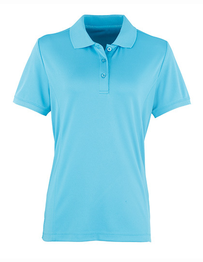 Premier Workwear - Women´s Coolchecker® Piqué Polo - Turquoise (ca. Pantone 312C)