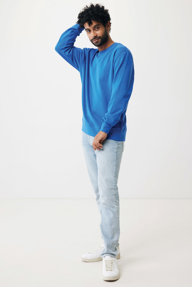 IQONIQ Etosha lichtgewicht gerecycled katoen sweater