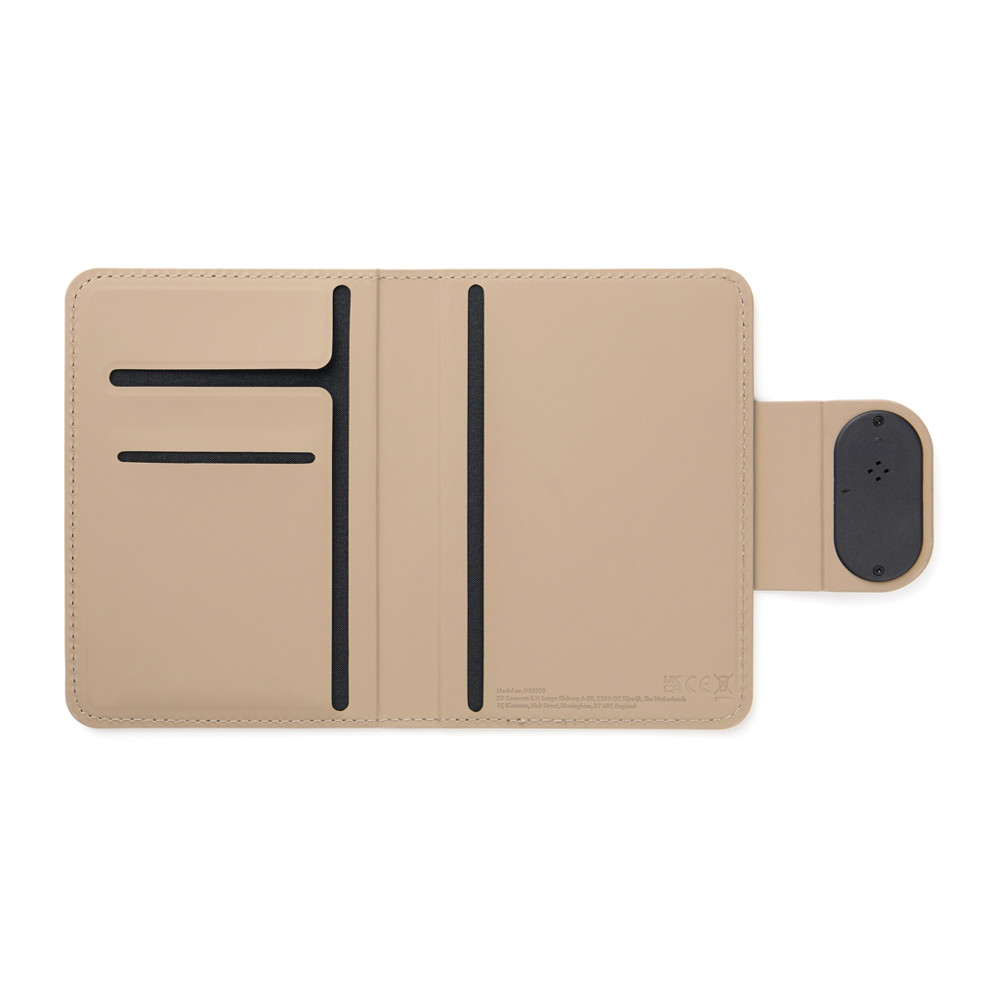 VINGA Baltimore RCS Passport houder met Dual FInder