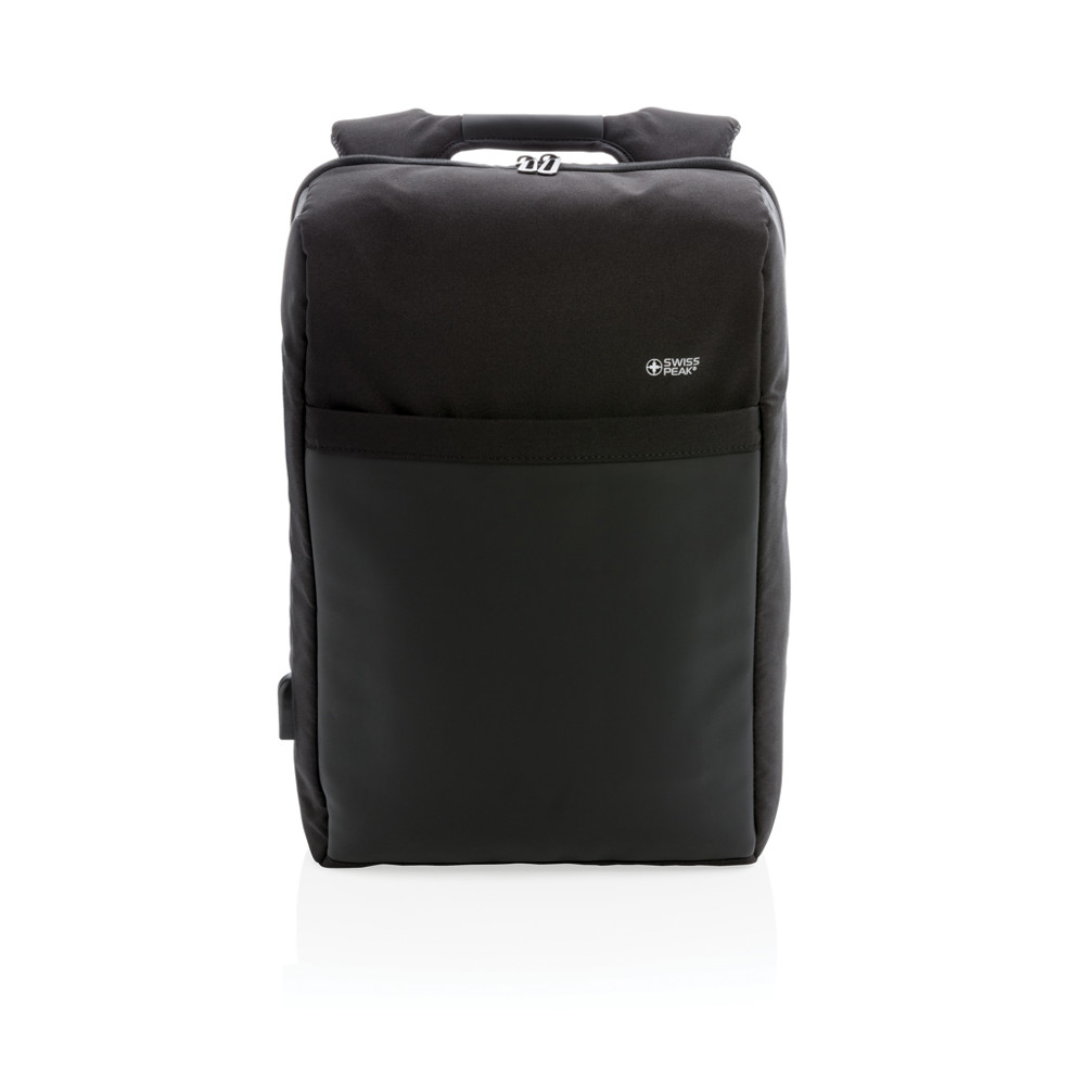 Lima PVC-vrije 15.6" RFID laptop tas
