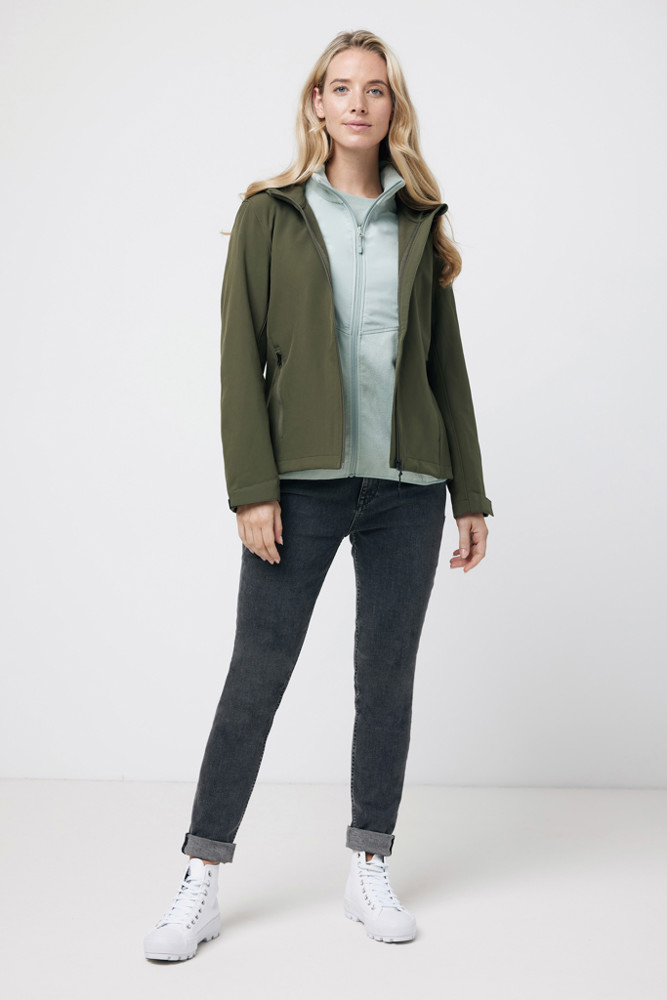 IQONIQ Makalu dames recycled polyester softshell jas
