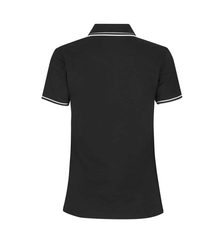 Contrast poloshirt | stretch | dames
