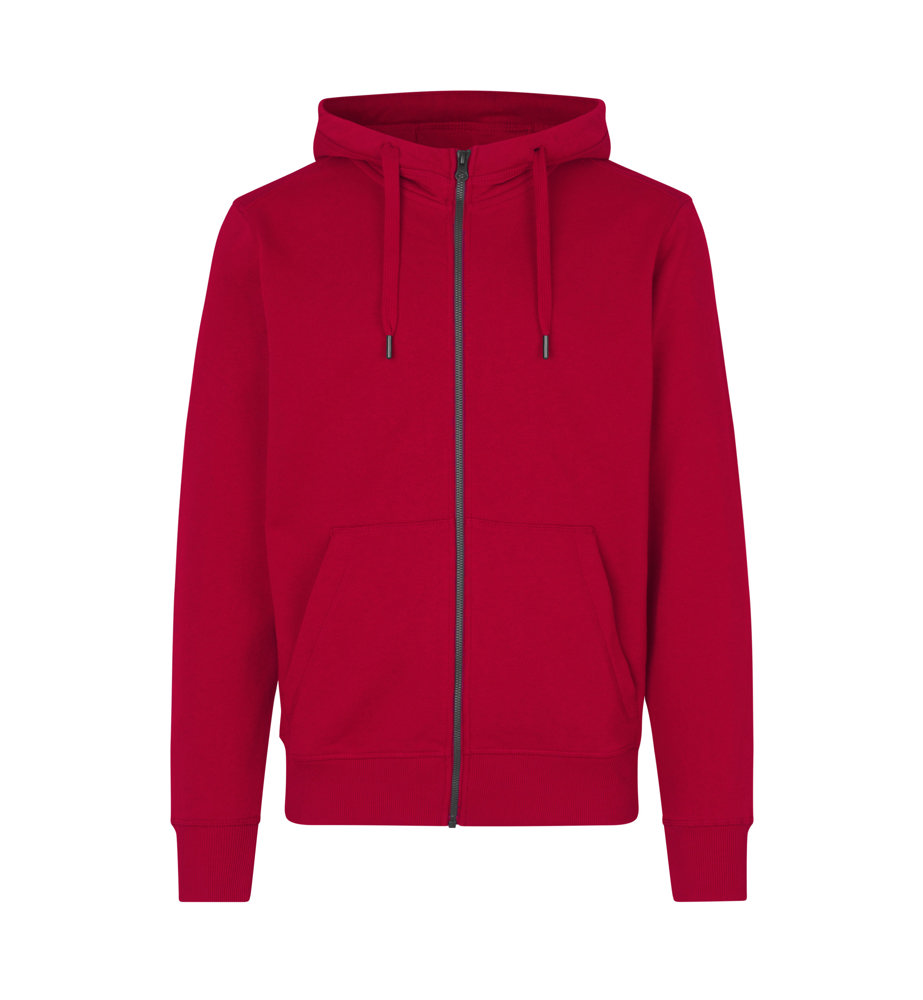 CORE hoodie | met rits - Rood (C-330)