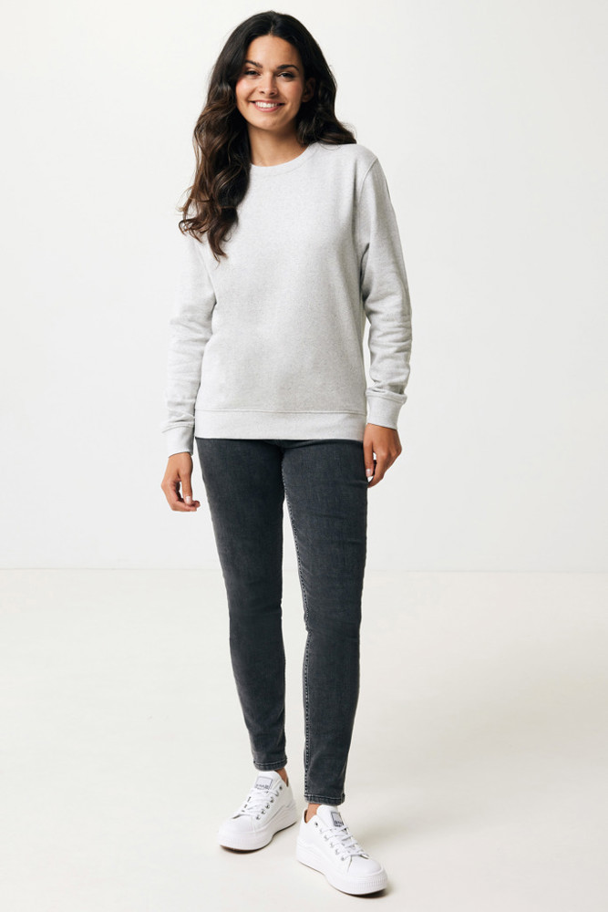 IQONIQ Etosha lichtgewicht gerecycled katoen sweater