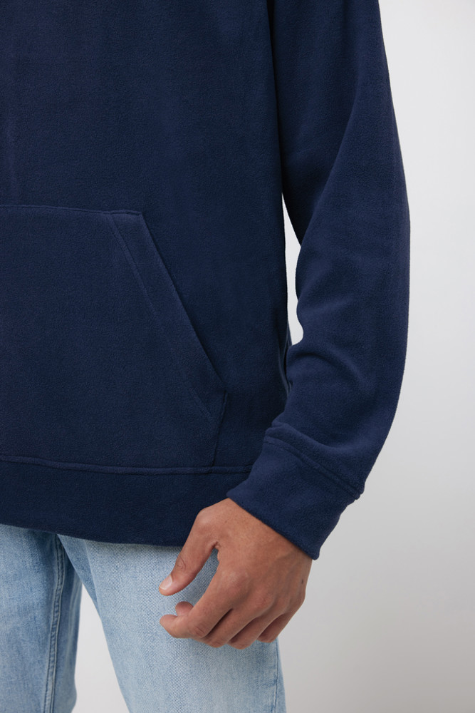 IQONIQ Trivor gerecycled polyester fleece hoodie