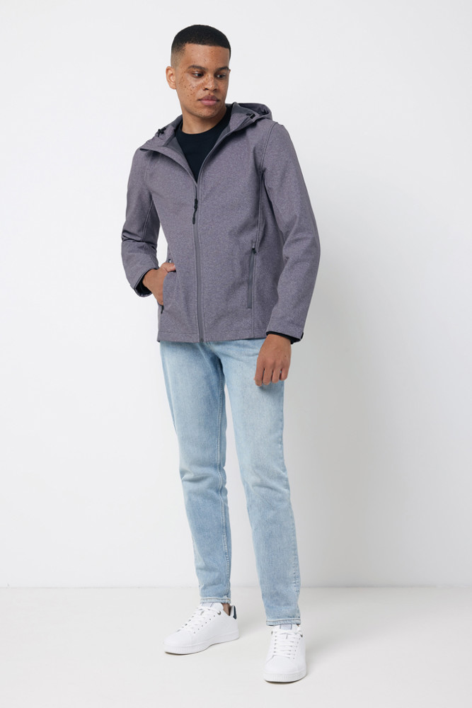 IQONIQ Makalu gerecycled polyester softshell jas