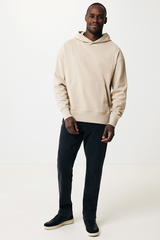 IQONIQ Yoho gerecycled katoen relaxed hoodie