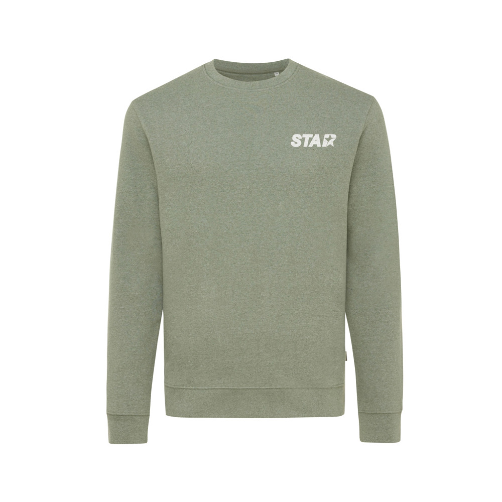 IQONIQ Denali gerecycled katoen sweater ongeverfd