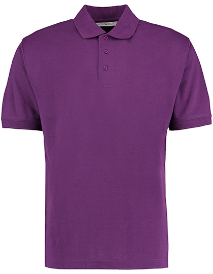 Kustom Kit - Classic Fit Klassic Superwash® 60° Polo - Dark Purple